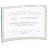 Jade Glass Crescent Award — Size and Thickness