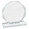 6" Octagon Glass Award