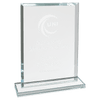 7" Rectangle Glass Award