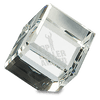 Beveled Optic Crystal Cube — Six Sizes
