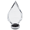 Diamond Crystal Award on Round Base
