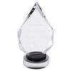 Diamond Crystal Award on Round Base