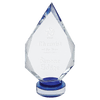 Diamond Crystal Award on Round Base