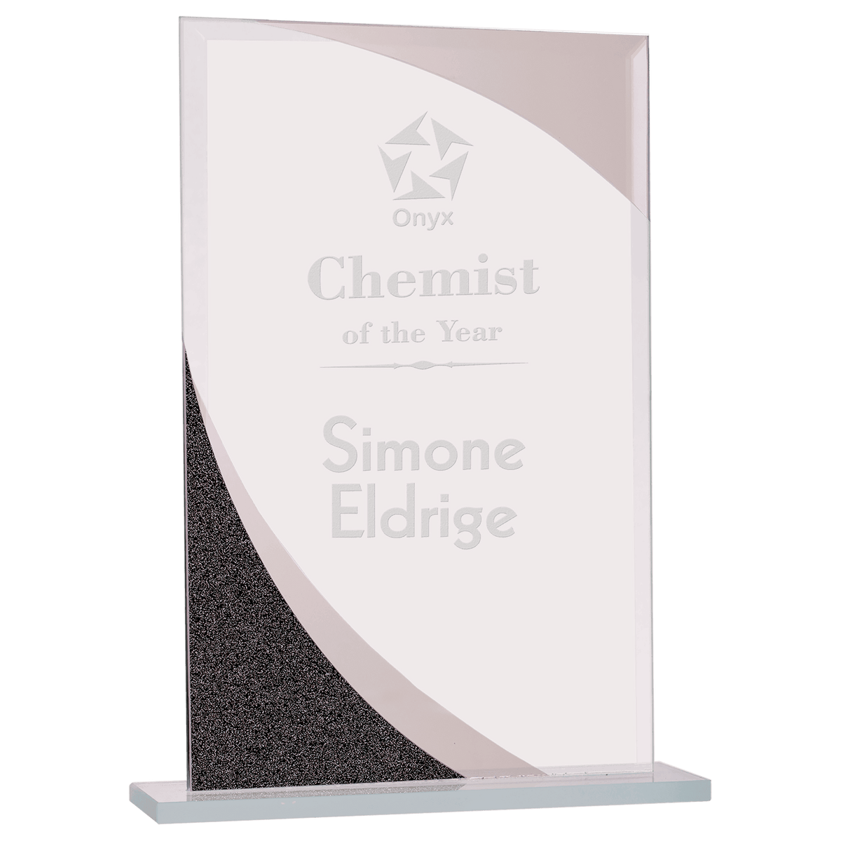 Designer Glass Award — Shape and Size · Rectangle · 7½″ · DGS21