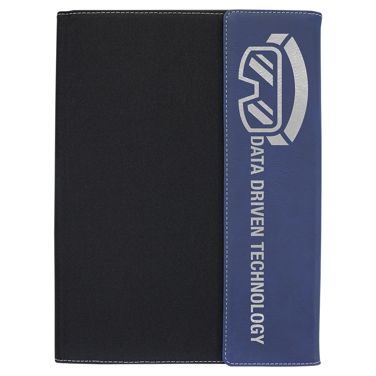 9 1/2" x 12" Canvas Portfolio with Leatherette Accent and Notepad