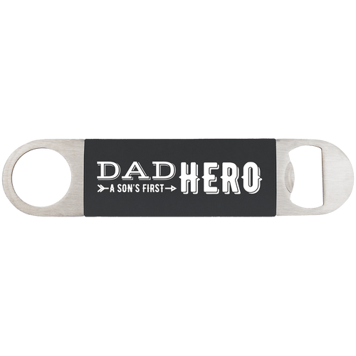 1 1/2" x 7" Bottle Opener with Silicone Grip