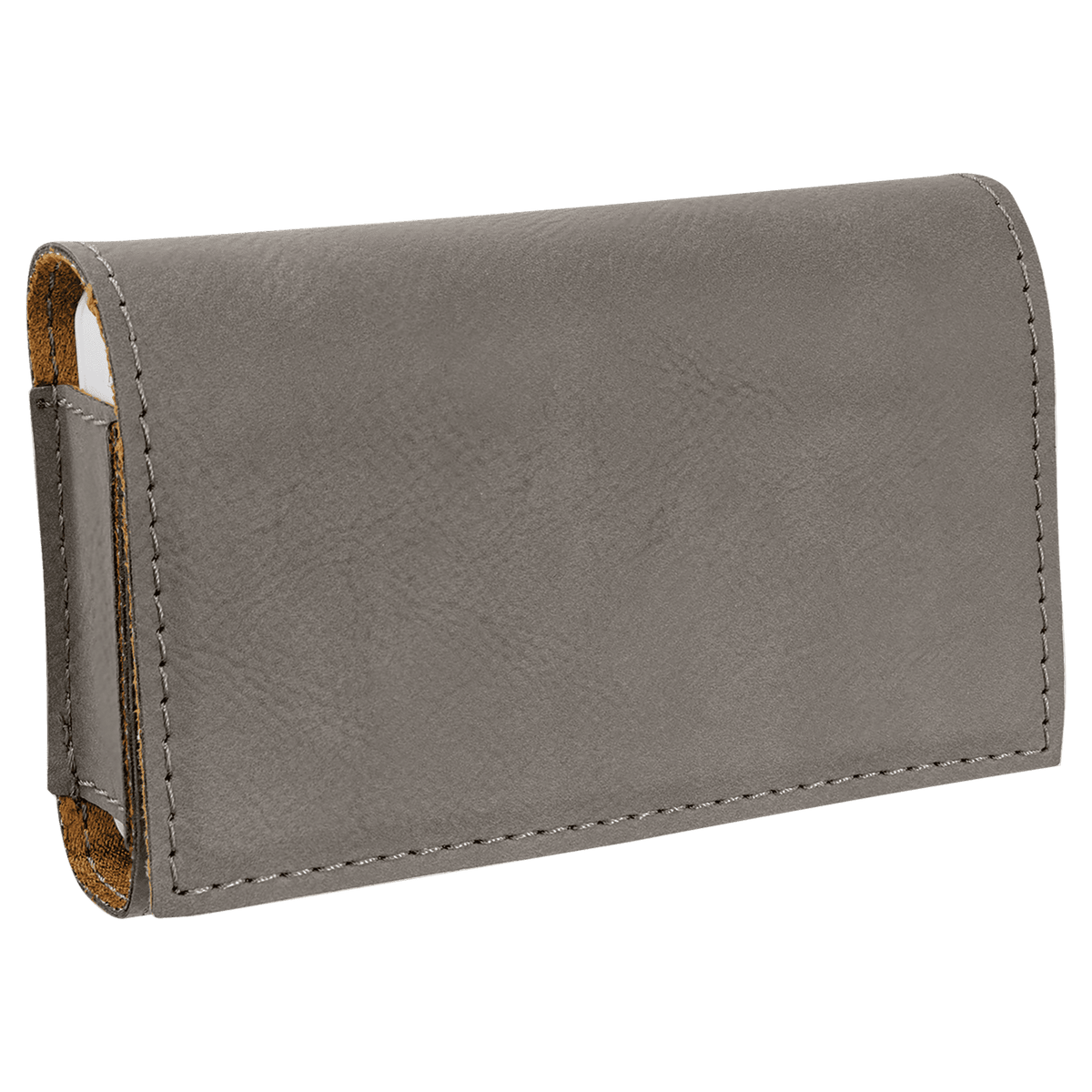 4 3/4" x 3 1/8" Laserable Leatherette Pill Box