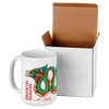 White Sublimatable Ceramic Mug with White Box
