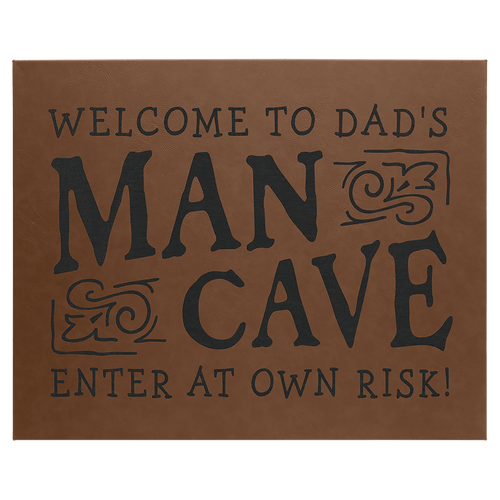 16" x 20" Laserable Leatherette Wall Decor with Sawtooth Hanger