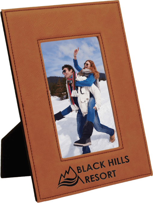Rawhide 4 × 6 leatherette photo frame