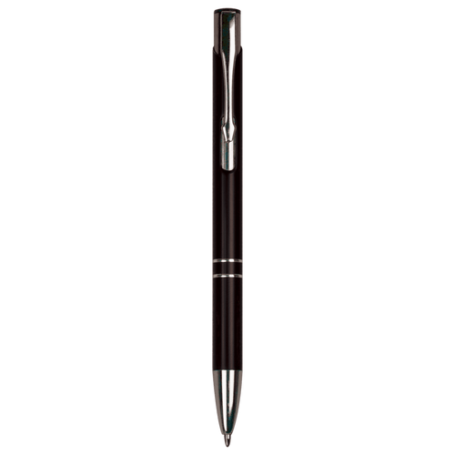 Anodized Aluminum Laserable Pen — Silver Trim