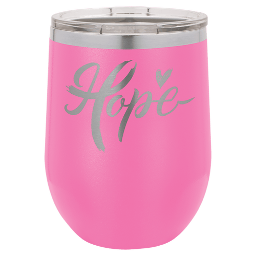 Polar Camel Vacuum Insulated Stemless Wine Tumbler with Lid