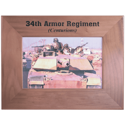 Genuine Walnut Picture Frame — Photo Size
