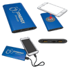 8000MAH Power Bank & Wireless Anodized Aluminum Charger with USB-C Cord