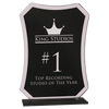 Reflection Black Glass Award — Shape and Size