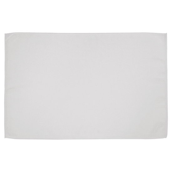 16" X 25" White Waffle Weave Sublimatable Towel
