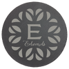 Round Slate Decor with Foam Pads