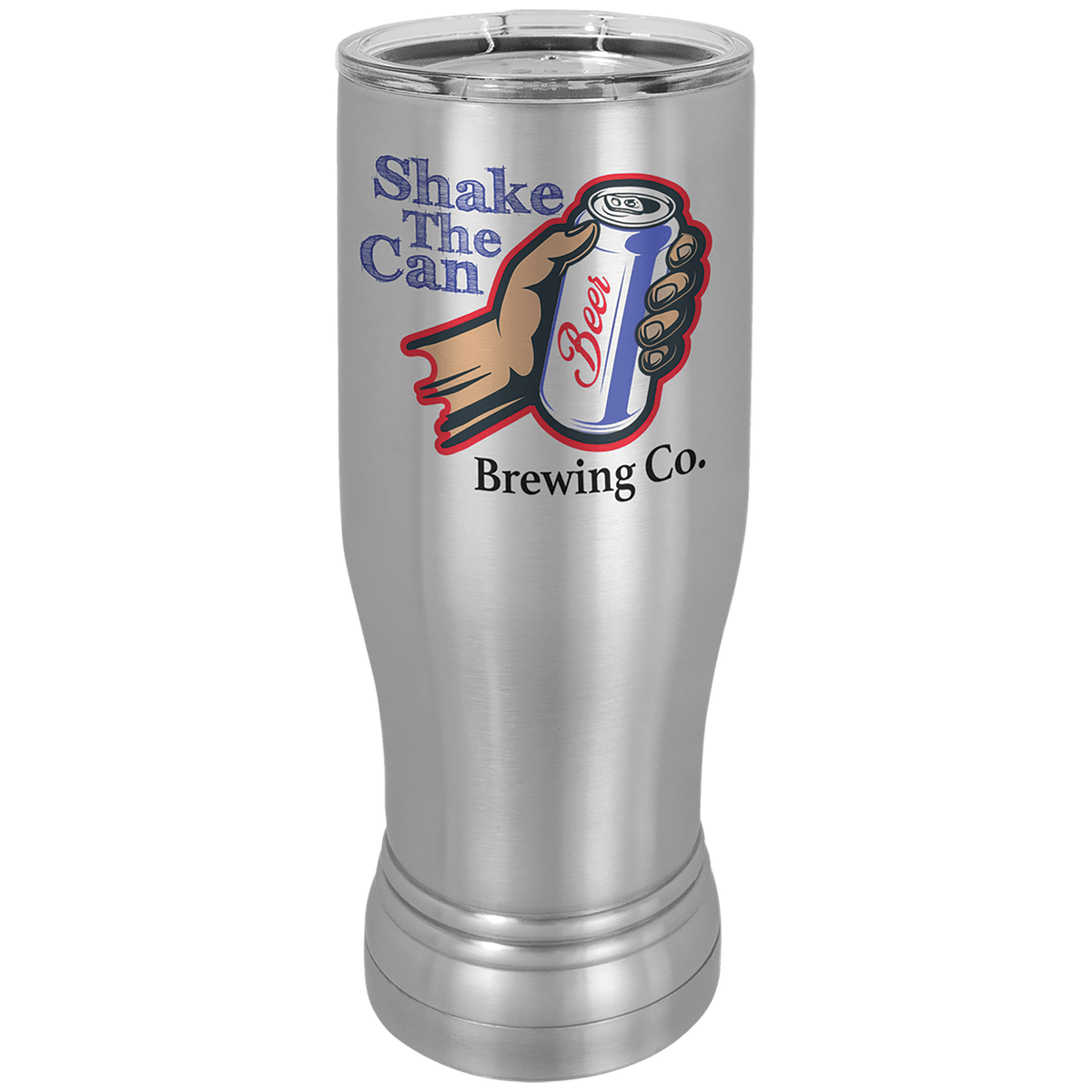 Sublimatable Polar Camel Pilsner with Clear Lid