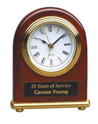 4" x 5" Arch Desk Clock
