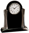 8 1/4" × 7 1/2" Piano Finish Column Clock