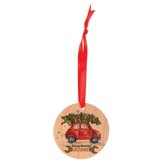 2.75" Round Matte Maple Unisub Sublimatable Ornament