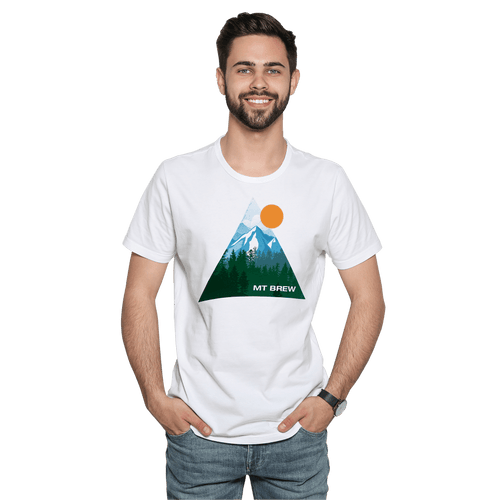 Men's Basic T-White