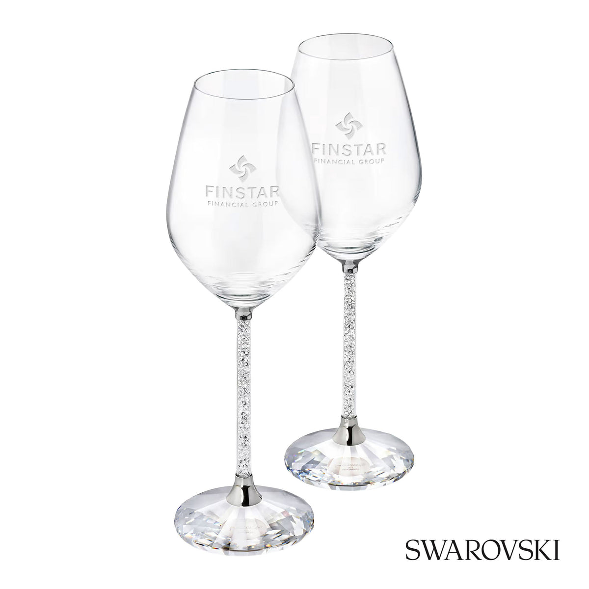 Swarovski® Crystalline Wine Glasses (Set of 2)