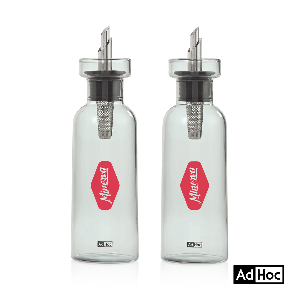 AdHoc® AromaPour Oil & Vinegar Dispenser Set