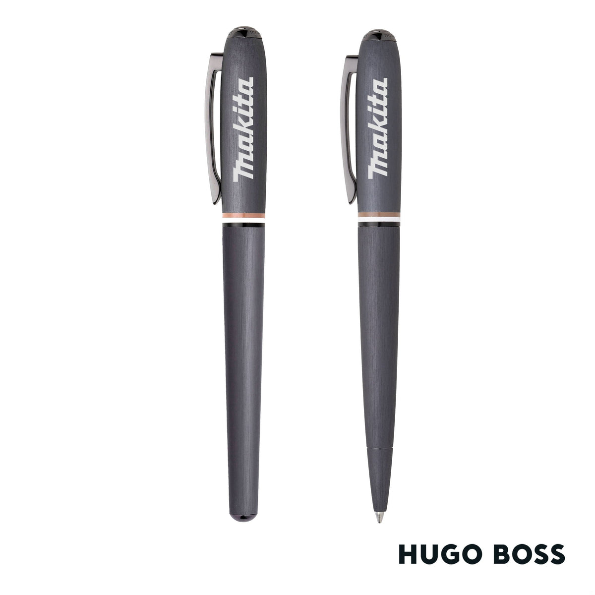 Hugo Boss® Iconic Contour Ballpoint & Fountain Pen Set