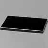 Beveled Black Glass Award Base — Shape and Dimensions