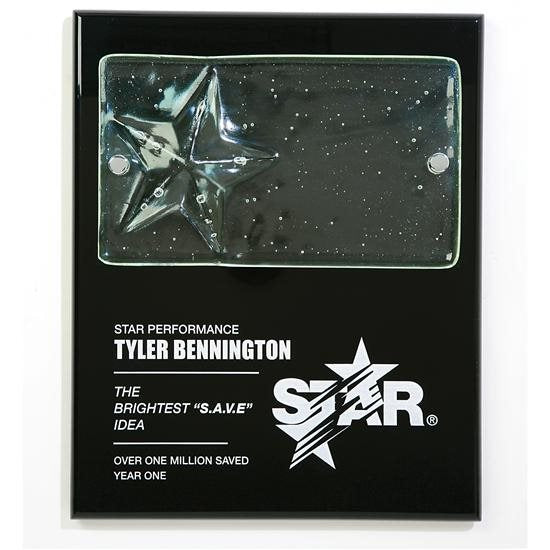 Cast Star Plaque