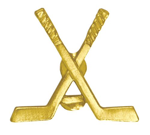 Ice Hockey Crossed Sticks Chenille