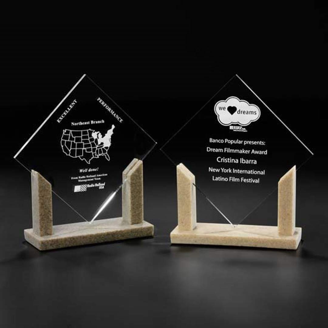 Acrylic Diamonds Award