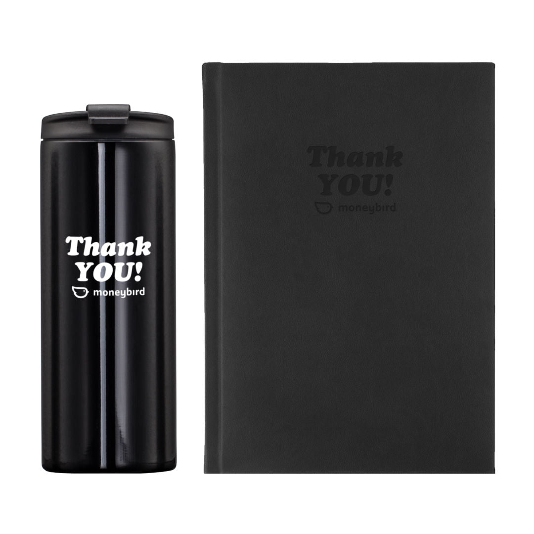Eccolo® Symphony Journal/Renzi Tumbler Gift Set — Black — G405-103-BK