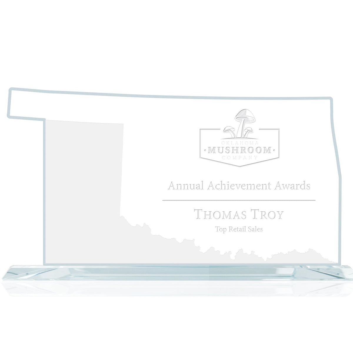 State Map Award - Oklahoma