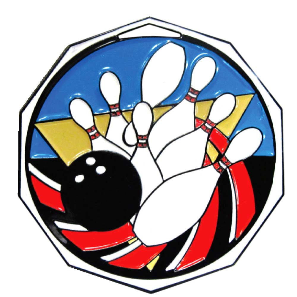 Bowling Decagon Colored