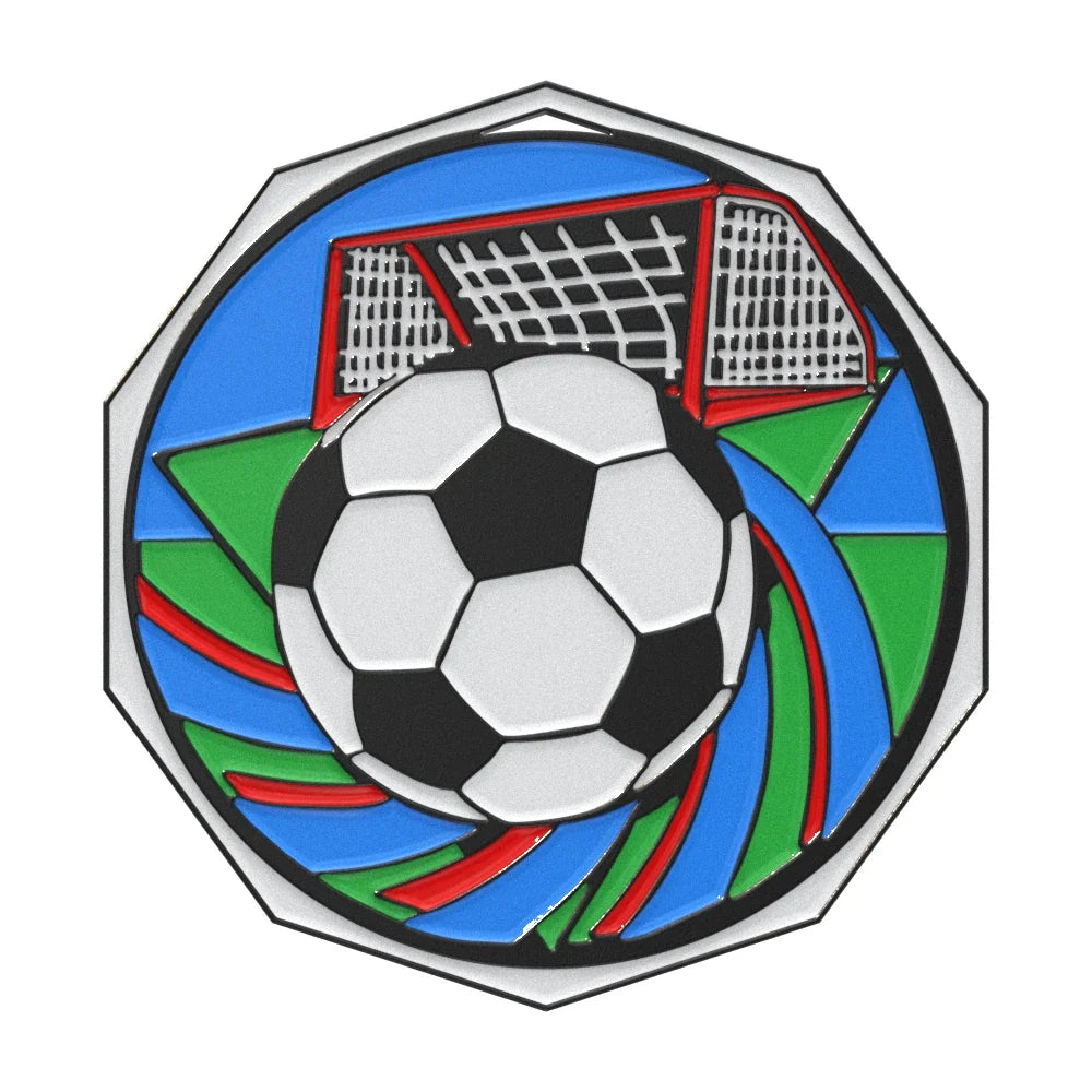 Soccer Decagon Colored