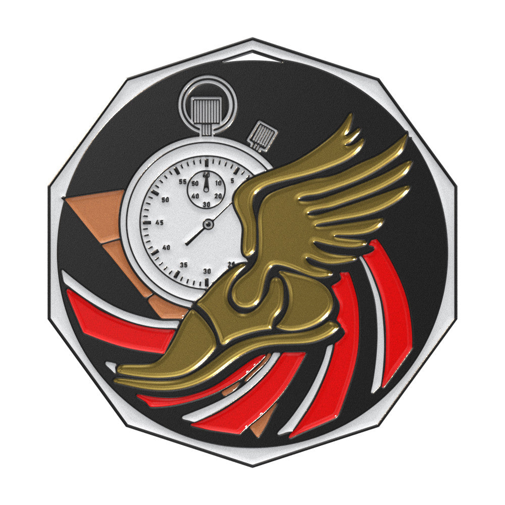 Track Decagon Colored