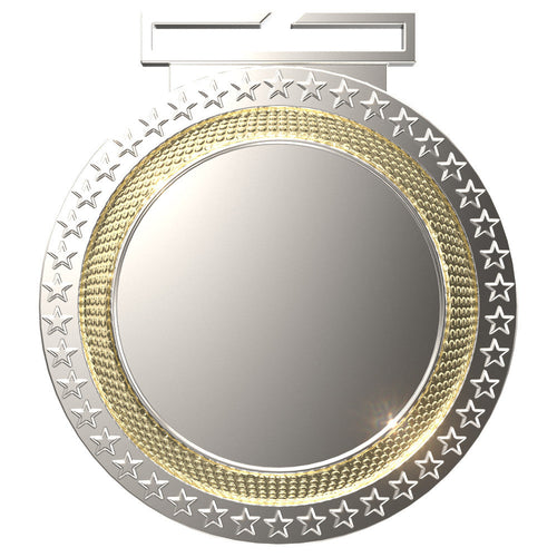 Dual Plated Blank Insert (3")
