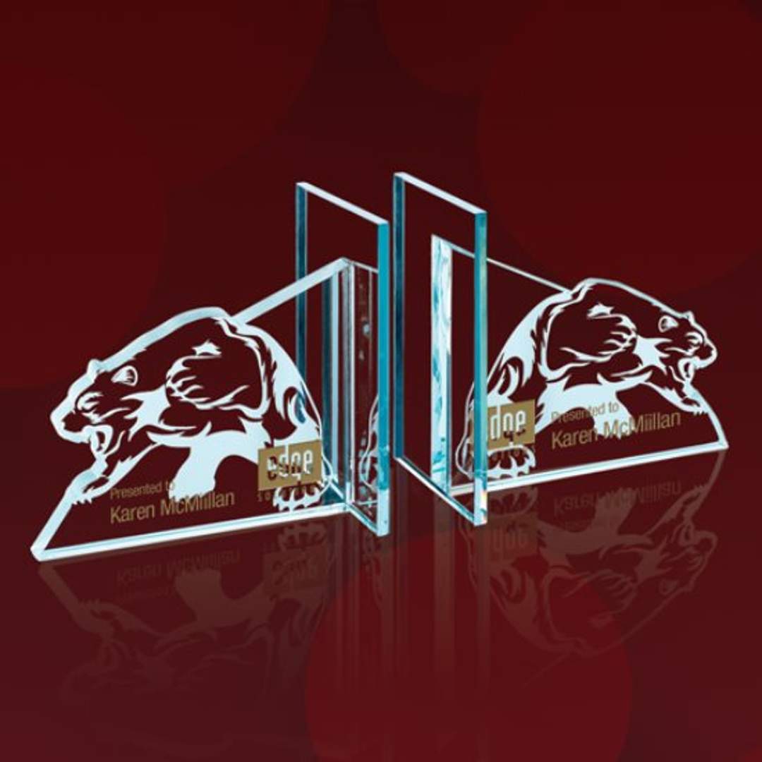 Bear Bookends - Jade