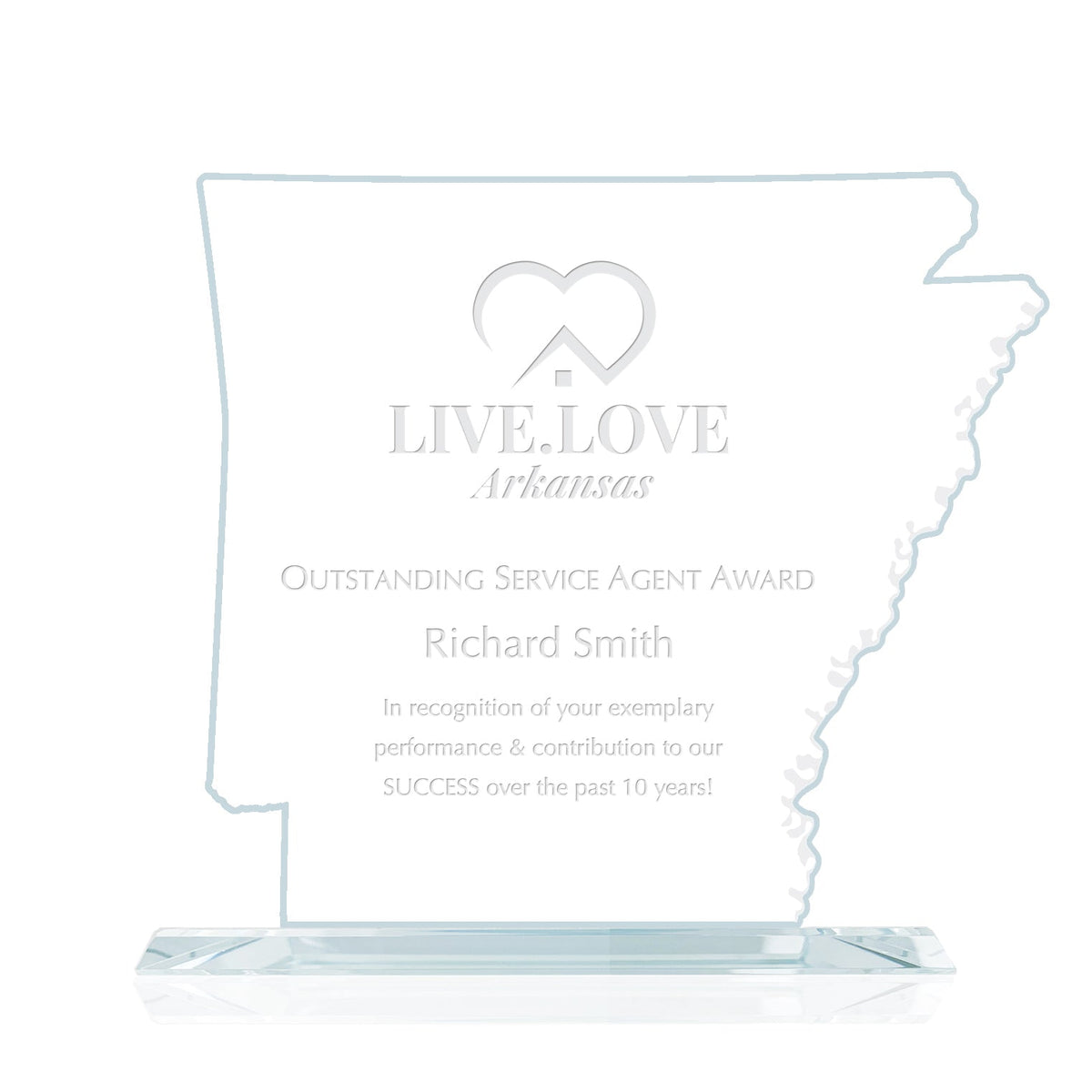 State Map Award -  Arkansas