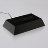 Elite Black Piano Finish Lighted Rectangle Base — Size Options