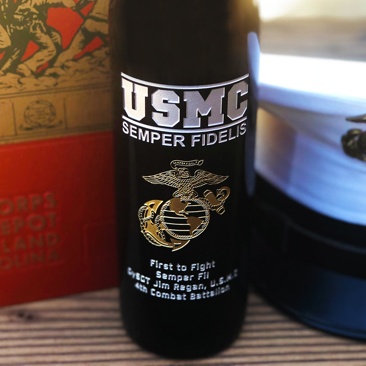 Marine Corp - Semper Fi — engraved personalized design