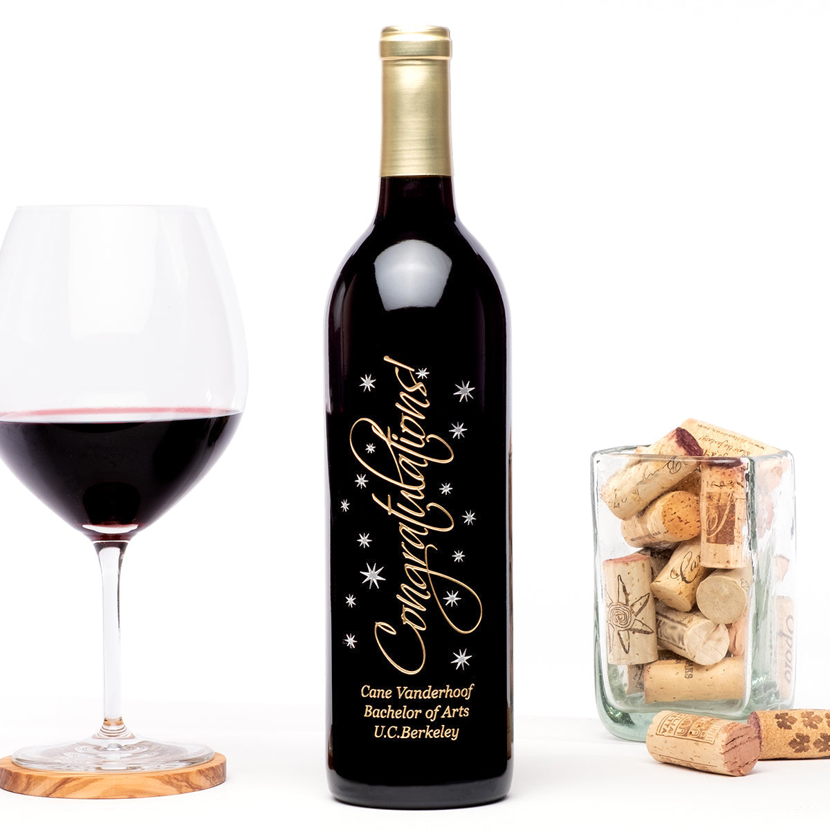 Graceful Congratulations — engraved personalized design