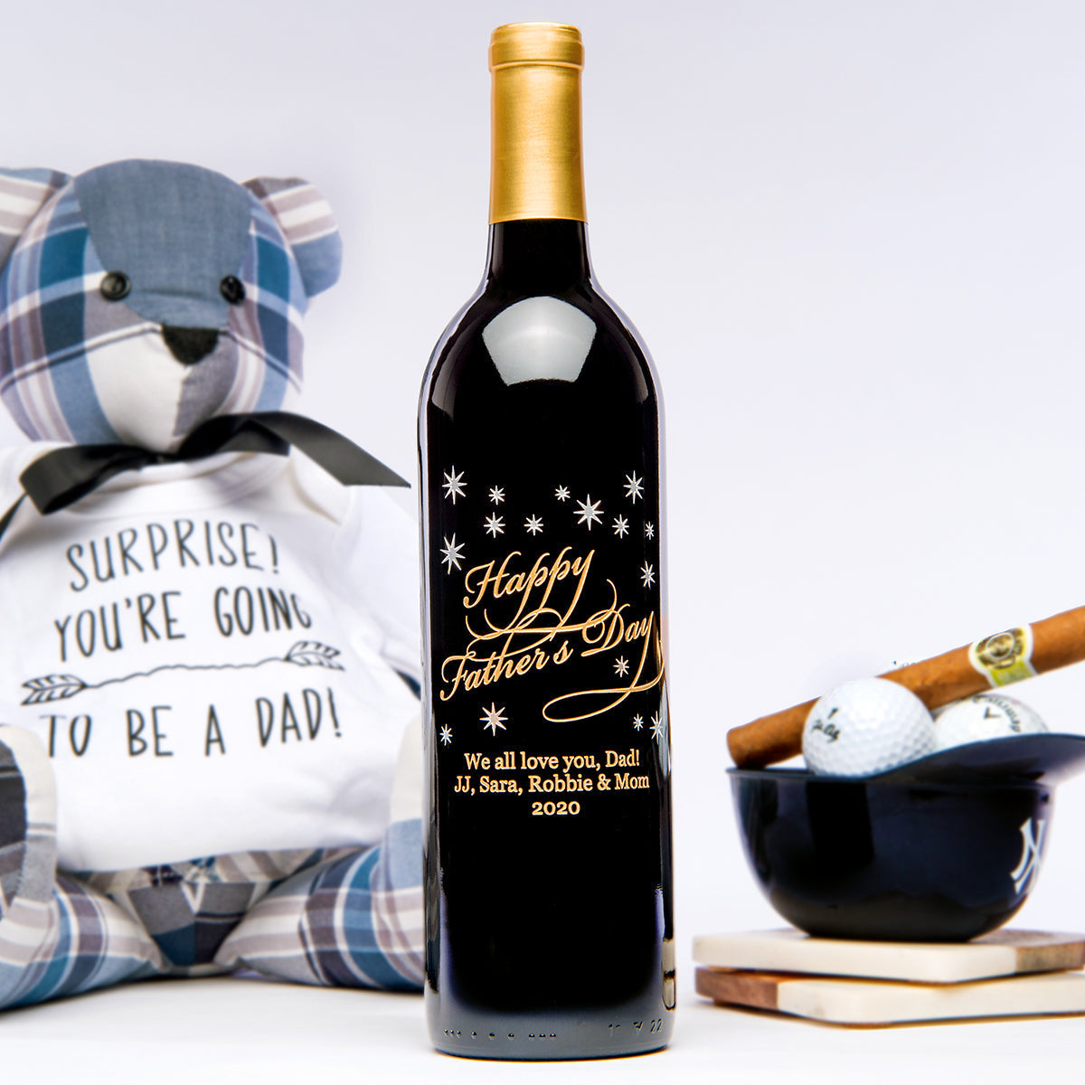 Classic Father's Day — engraved personalized design