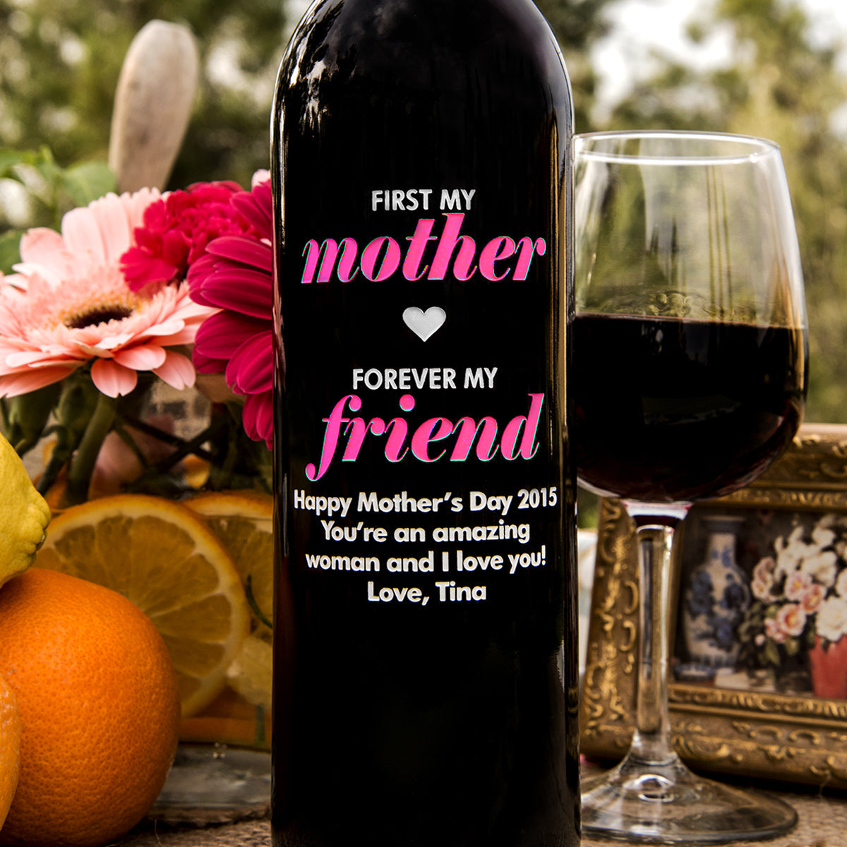 First My Mother — engraved personalized design