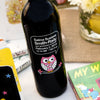 Baby Girl — Engraved Wine Bottle