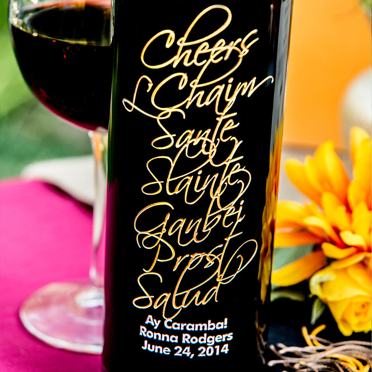 Cheers International — engraved personalized design