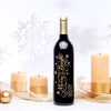 Joyful Merry & Bright — Engraved Wine Bottle