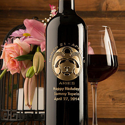 Aries Birthday — engraved personalized design